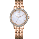 citizen el3108 53d metal band women watch