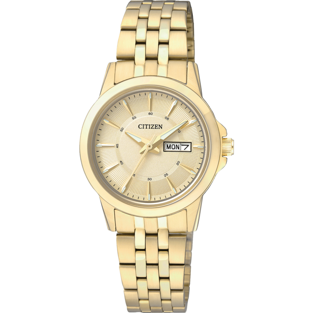 citizen eq0603 59p metal band women watch